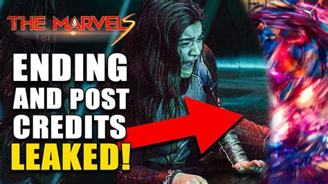 the marvels post credit scene leaked|The Marvels post